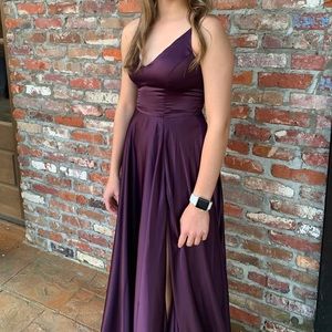 PURPLE PROM DRESS